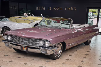 1962 Heather Cadillac Eldorado Biarritz - Rare Heather Paint, Fact. A/C Convertible