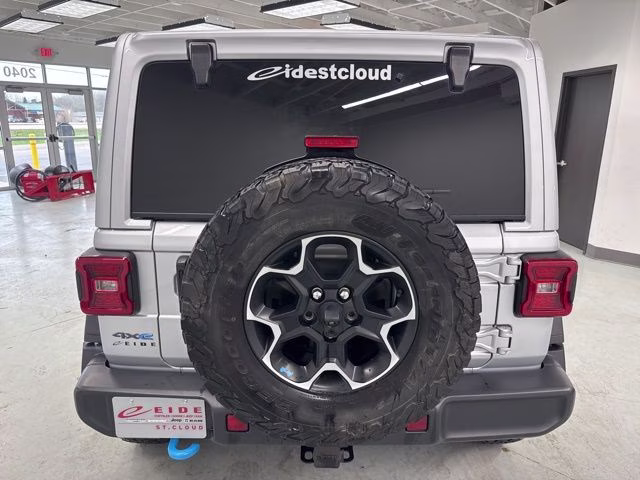2023 Silver Zynith Clearcoat Jeep Wrangler Rubicon 4xe 4X4 SUV