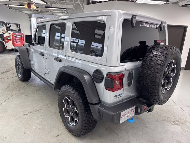 2023 Silver Zynith Clearcoat Jeep Wrangler Rubicon 4xe 4X4 SUV