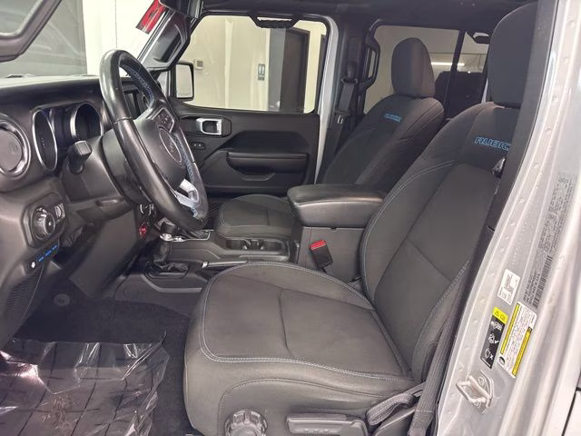 2023 Silver Zynith Clearcoat Jeep Wrangler Rubicon 4xe 4X4 SUV
