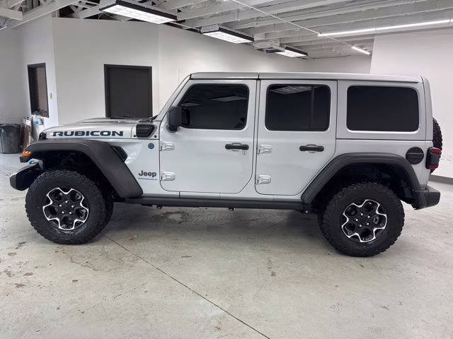 2023 Silver Zynith Clearcoat Jeep Wrangler Rubicon 4xe 4X4 SUV