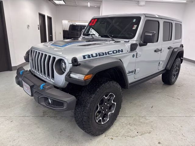 2023 Silver Zynith Clearcoat Jeep Wrangler Rubicon 4xe 4X4 SUV