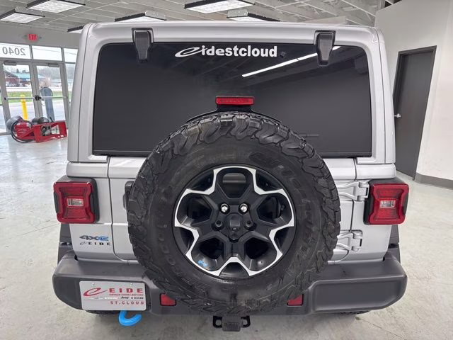 2023 Silver Zynith Clearcoat Jeep Wrangler Rubicon 4xe 4X4 SUV