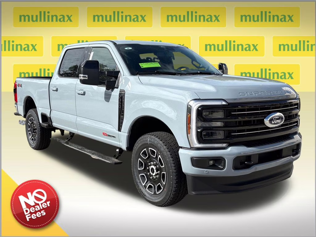 2026 Glacier Gray Metallic TriCoat Ford Super Duty F-350 SRW Platinum 4X4 Truck