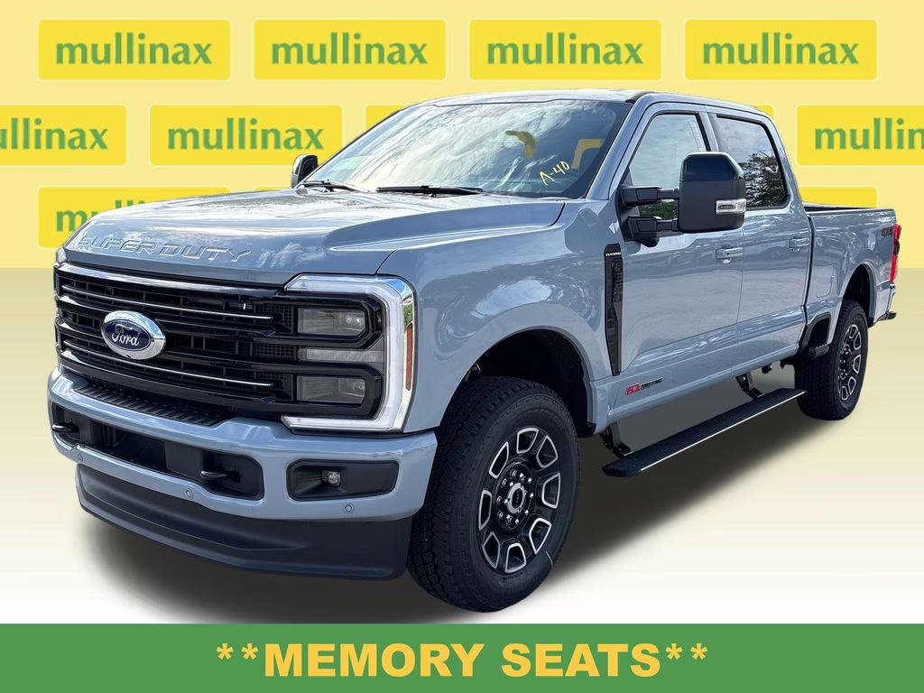 2026 Glacier Gray Metallic TriCoat Ford Super Duty F-350 SRW Platinum 4X4 Truck