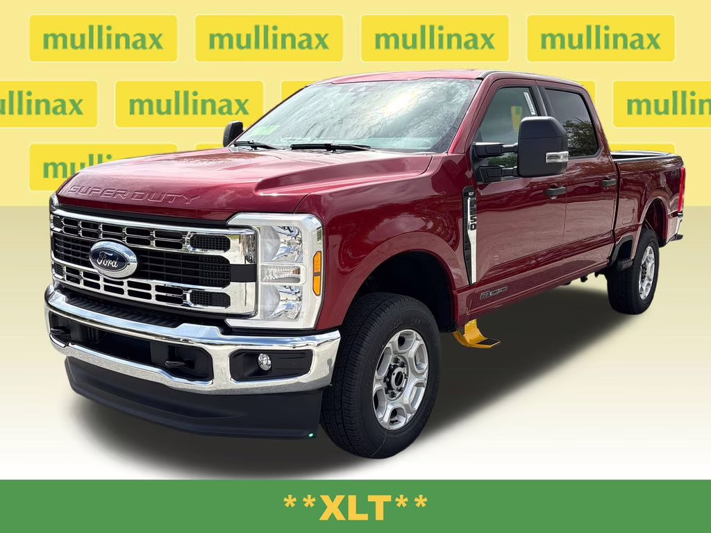 2026 Ruby Red Metallic Tinted Clearcoat Ford Super Duty F-250 SRW XLT 4X4 Truck