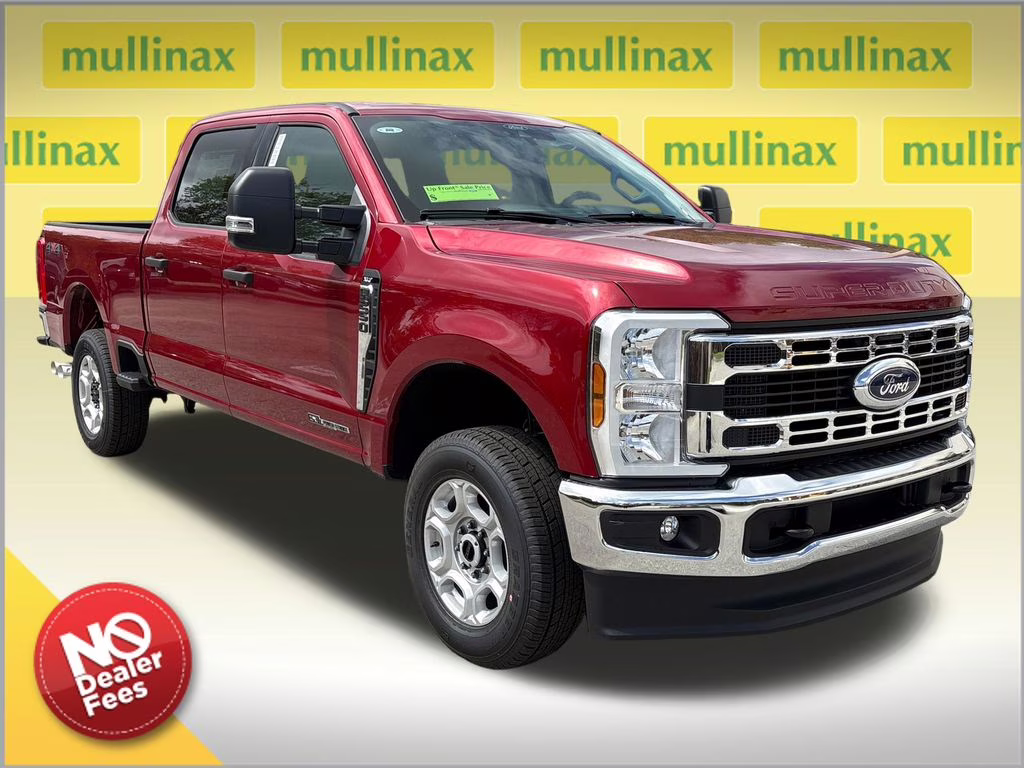 2026 Ruby Red Metallic Tinted Clearcoat Ford Super Duty F-250 SRW XLT 4X4 Truck