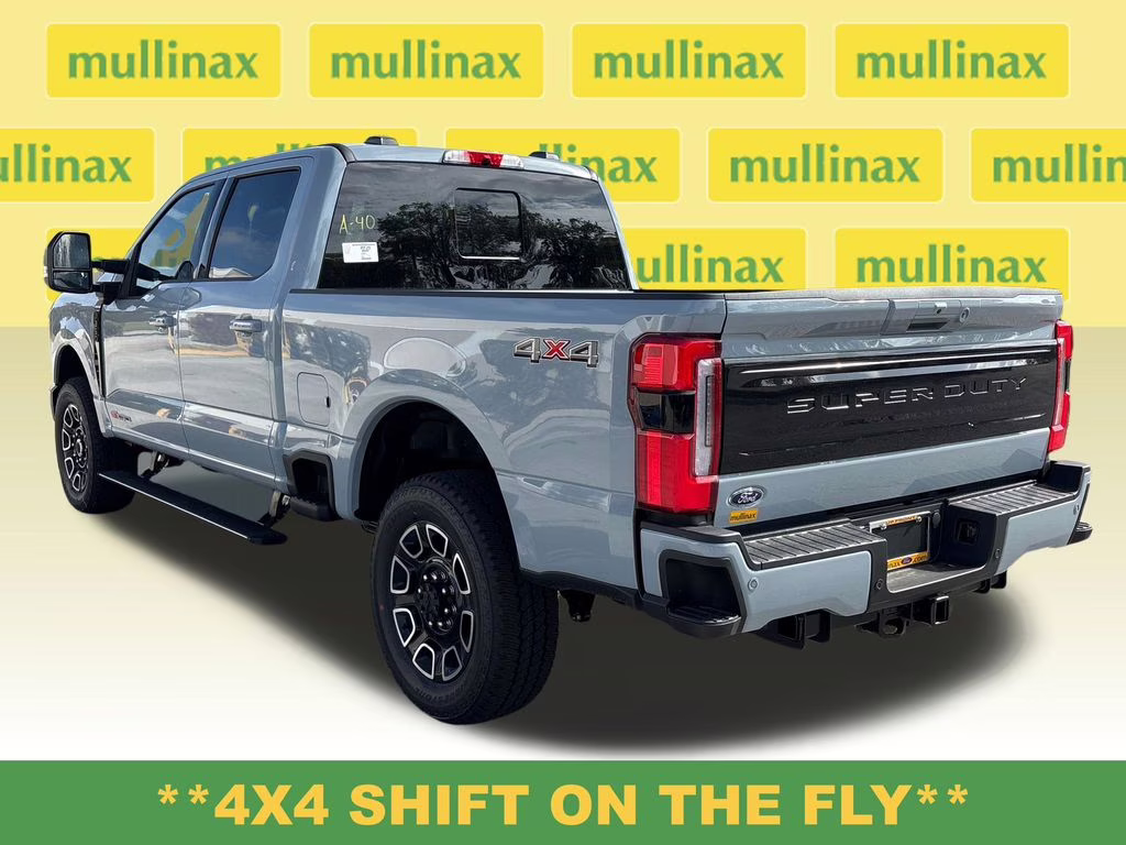 2026 Glacier Gray Metallic TriCoat Ford Super Duty F-350 SRW Platinum 4X4 Truck