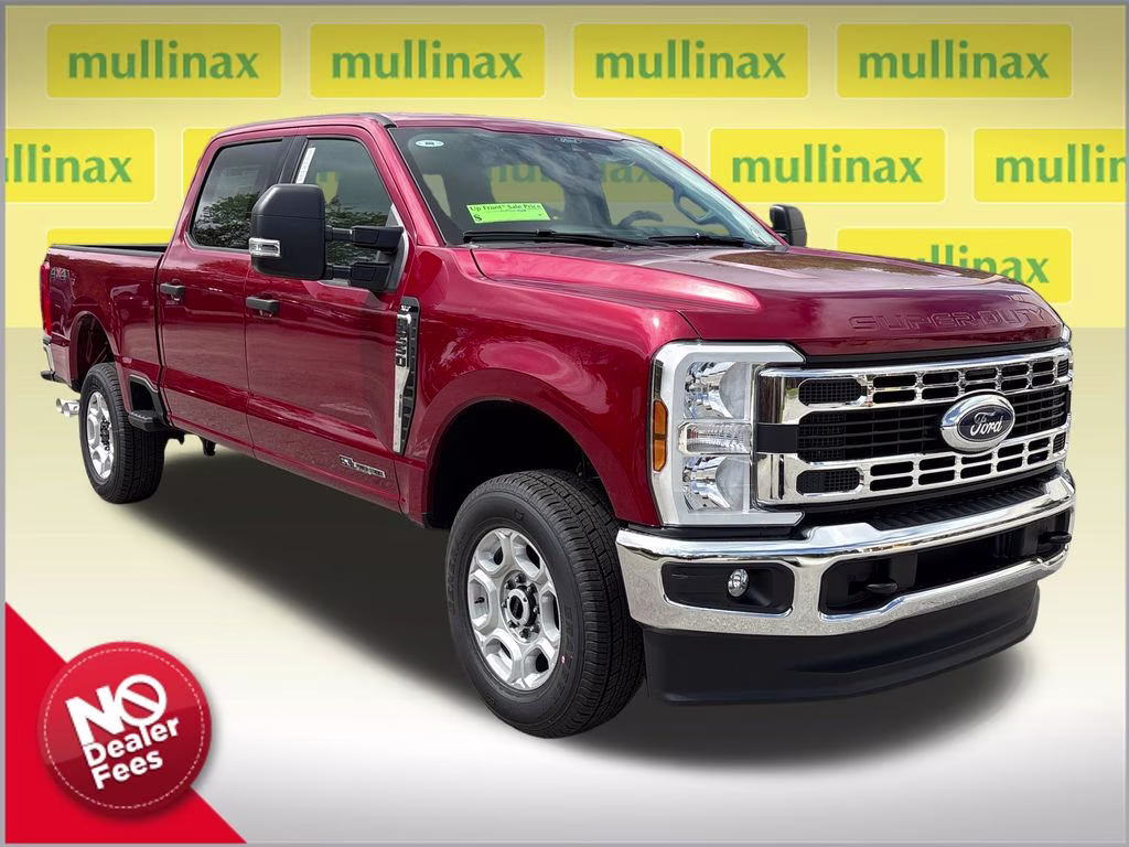 2026 Ruby Red Metallic Tinted Clearcoat Ford Super Duty F-250 SRW XLT 4X4 Truck