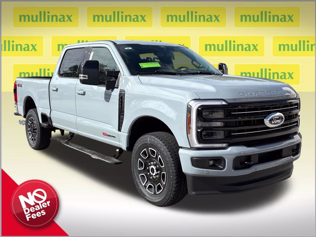 2026 Glacier Gray Metallic TriCoat Ford Super Duty F-350 SRW Platinum 4X4 Truck