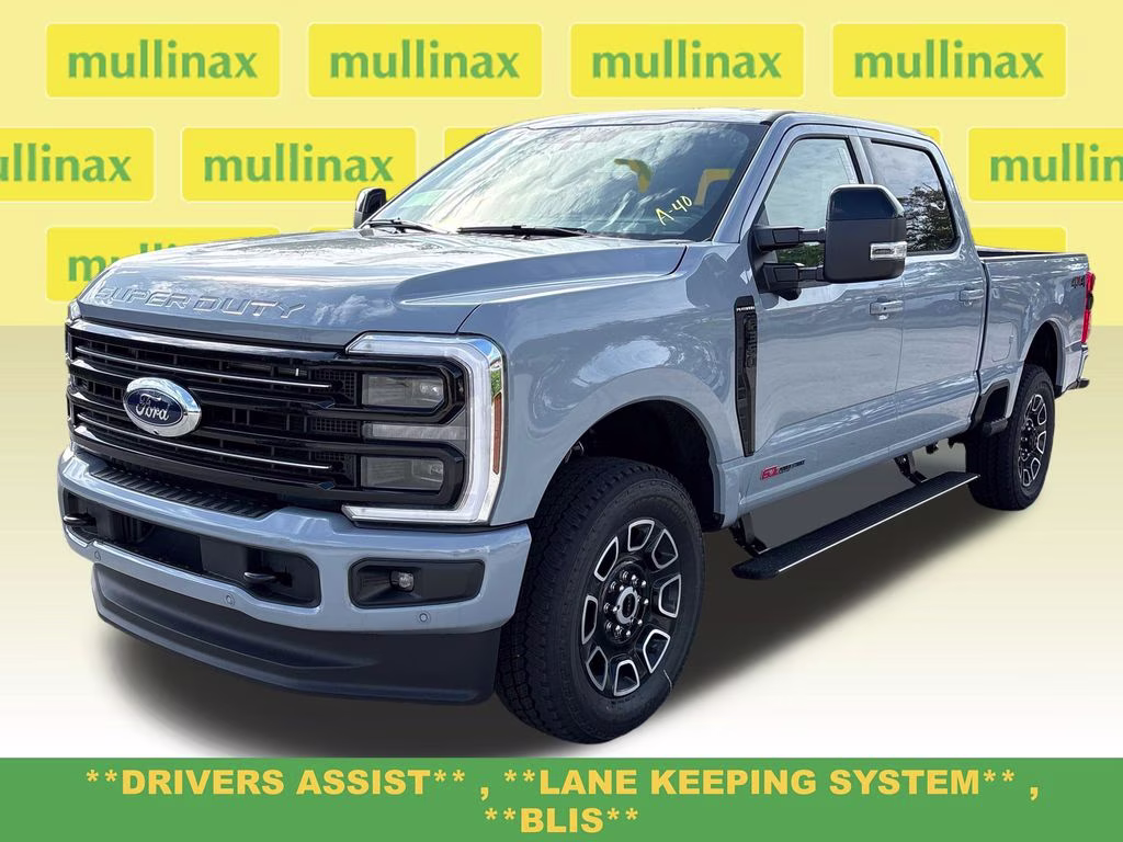 2026 Glacier Gray Metallic TriCoat Ford Super Duty F-350 SRW Platinum 4X4 Truck