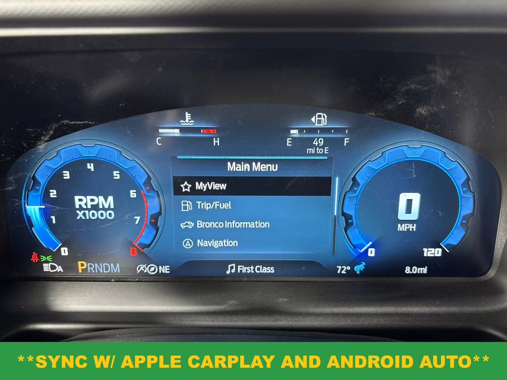 2026 Velocity Blue Metallic Ford Bronco Big Bend 4X4 SUV