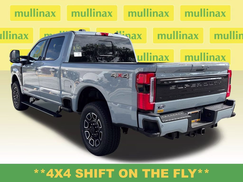 2026 Glacier Gray Metallic TriCoat Ford Super Duty F-350 SRW Platinum 4X4 Truck