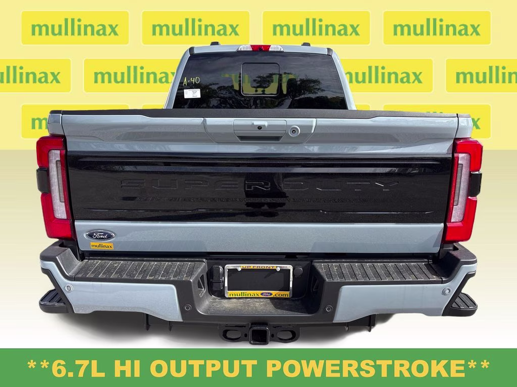 2026 Glacier Gray Metallic TriCoat Ford Super Duty F-350 SRW Platinum 4X4 Truck