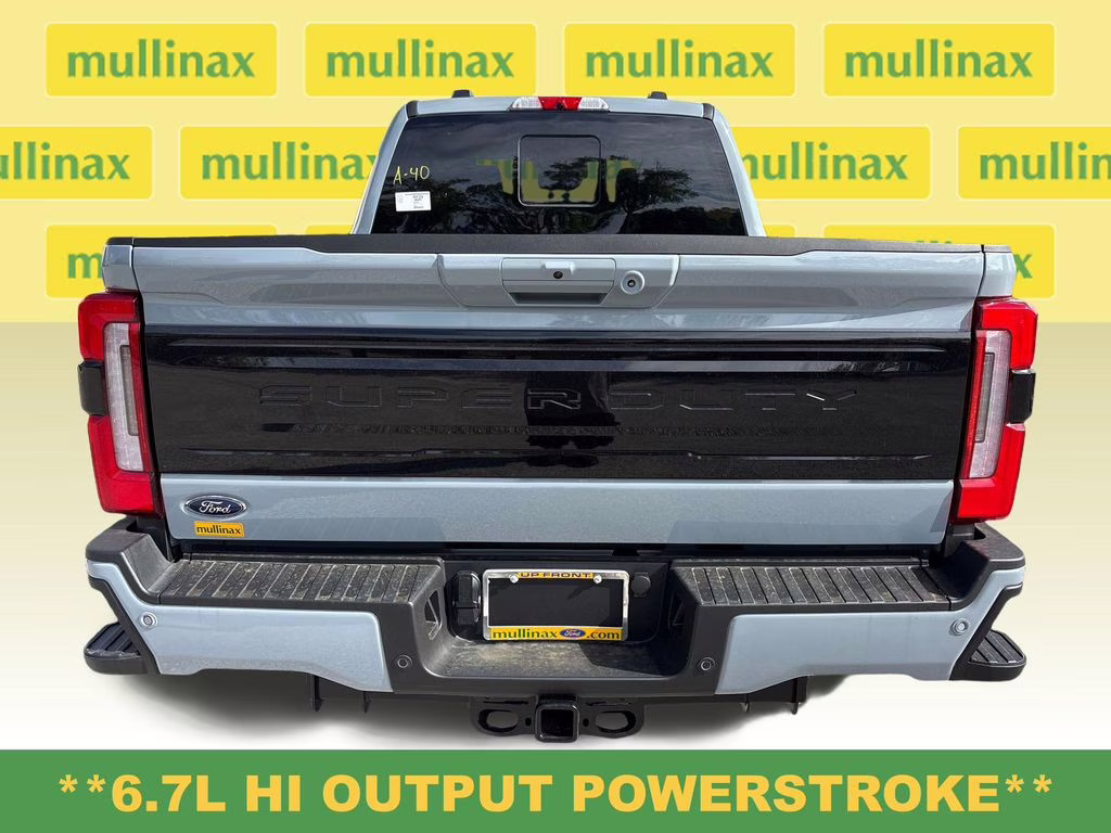 2026 Glacier Gray Metallic TriCoat Ford Super Duty F-350 SRW Platinum 4X4 Truck