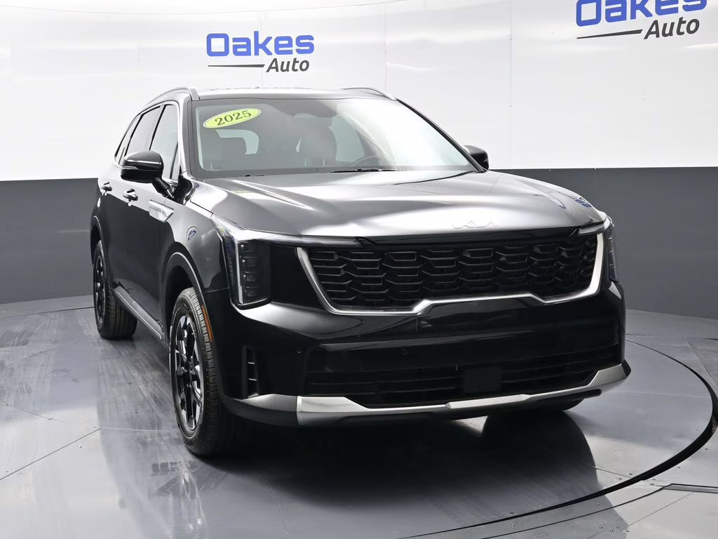2025 Ebony Black Kia Sorento S AWD SUV
