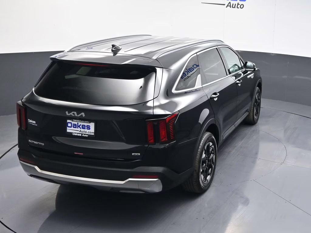 2025 Ebony Black Kia Sorento S AWD SUV
