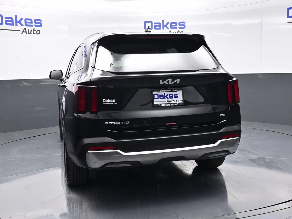 2025 Ebony Black Kia Sorento S AWD SUV