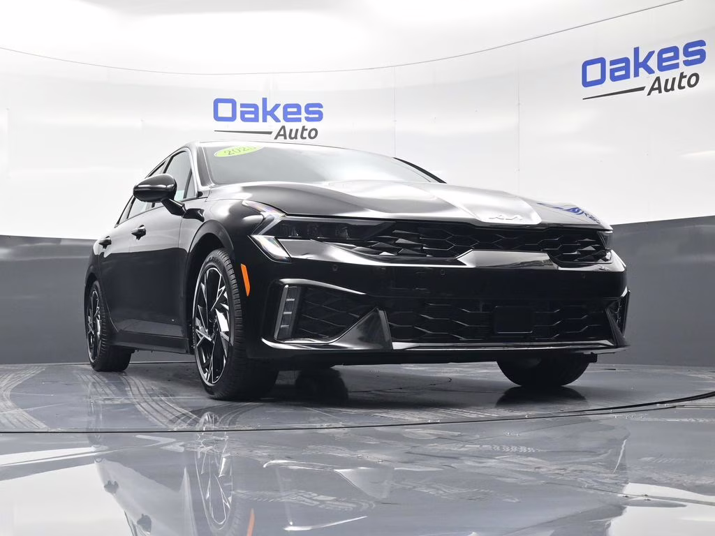 2025 Aurora Black Pearl Kia K5 GT-Line AWD Sedan