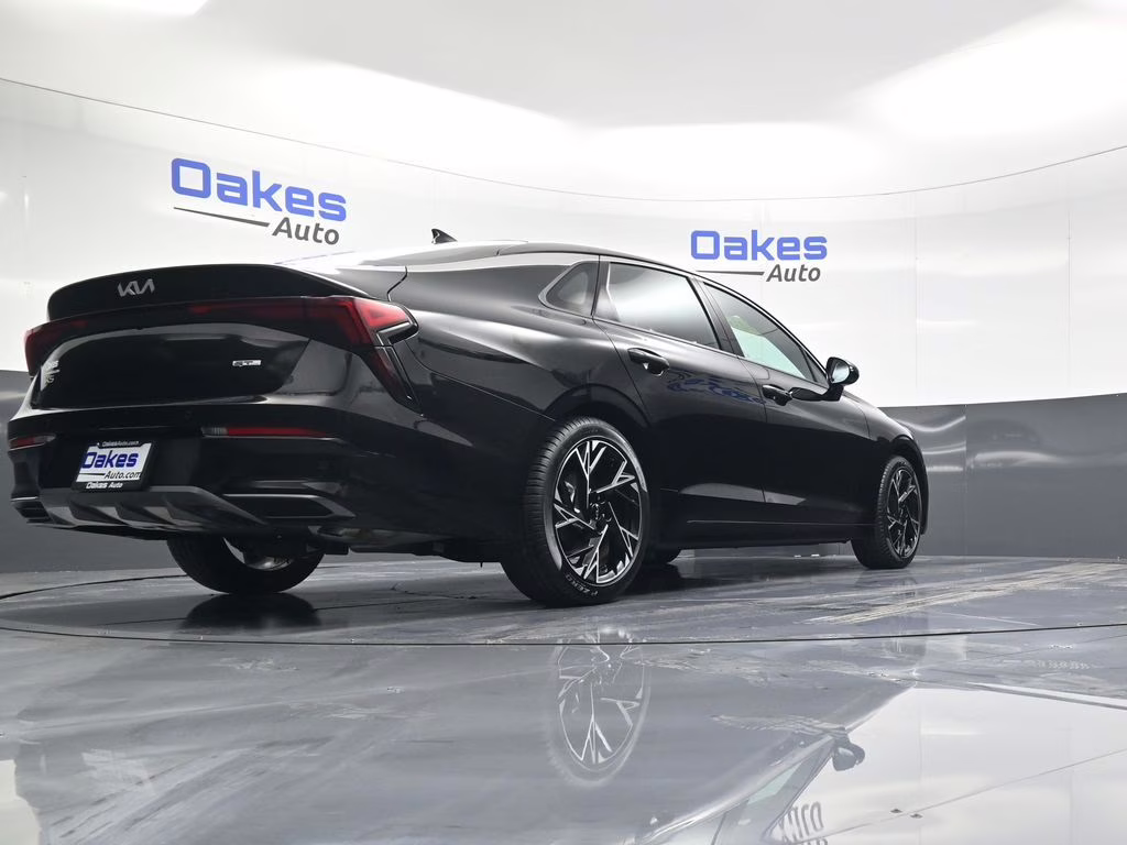2025 Aurora Black Pearl Kia K5 GT-Line AWD Sedan