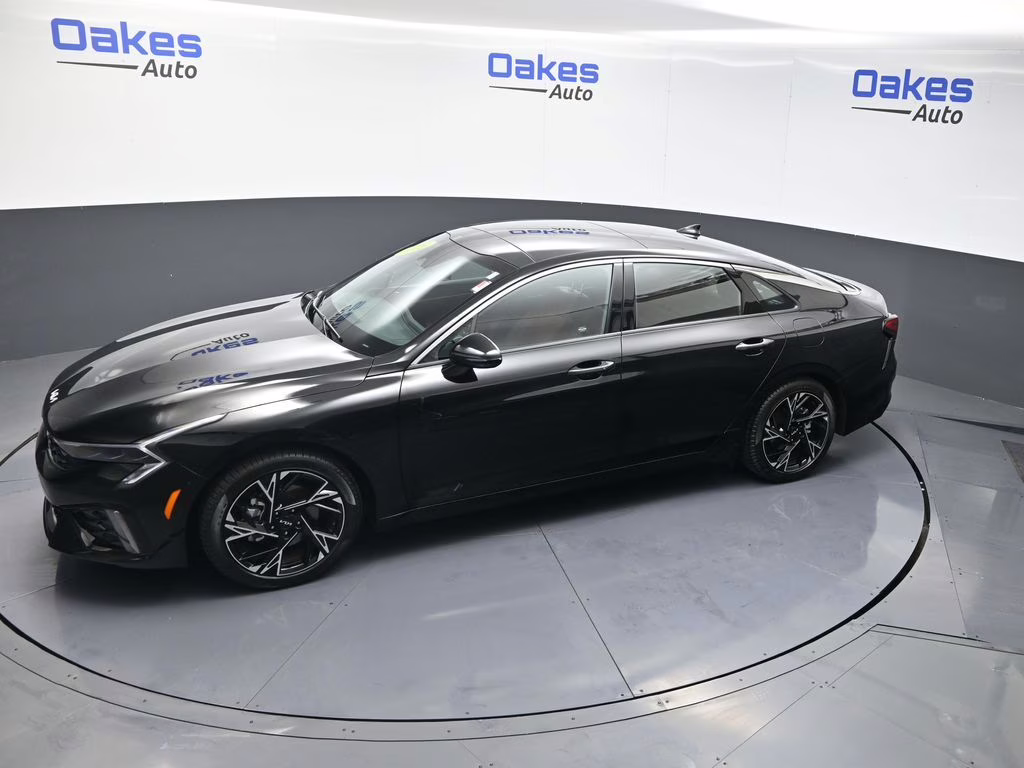 2025 Aurora Black Pearl Kia K5 GT-Line AWD Sedan