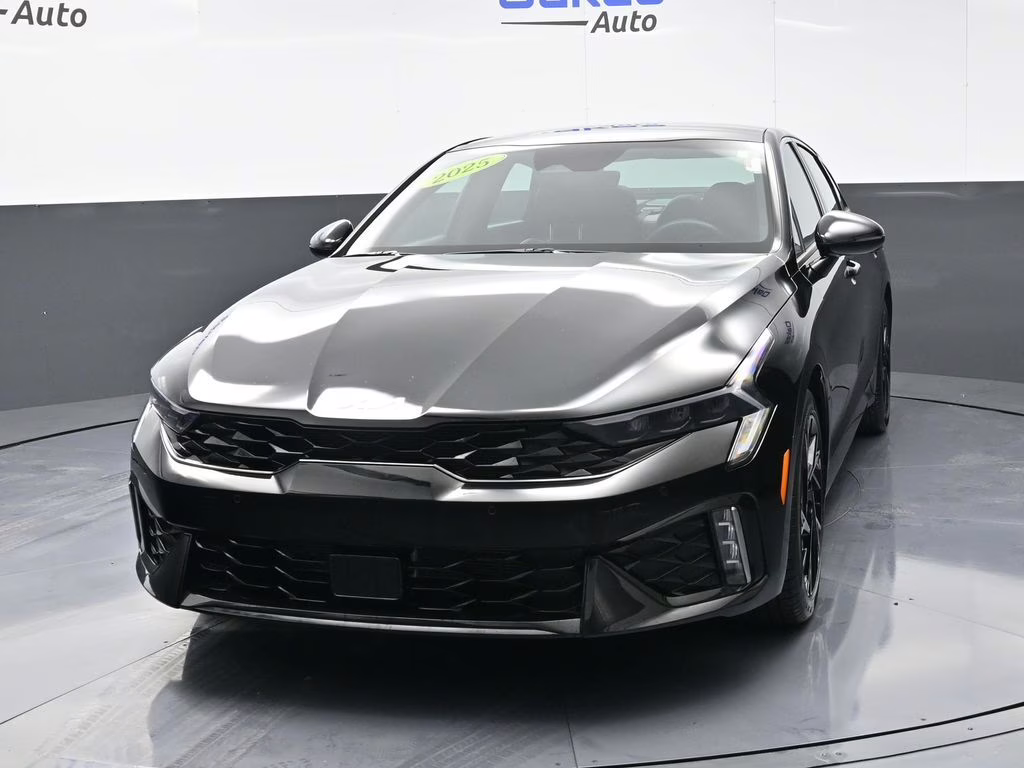 2025 Aurora Black Pearl Kia K5 GT-Line AWD Sedan