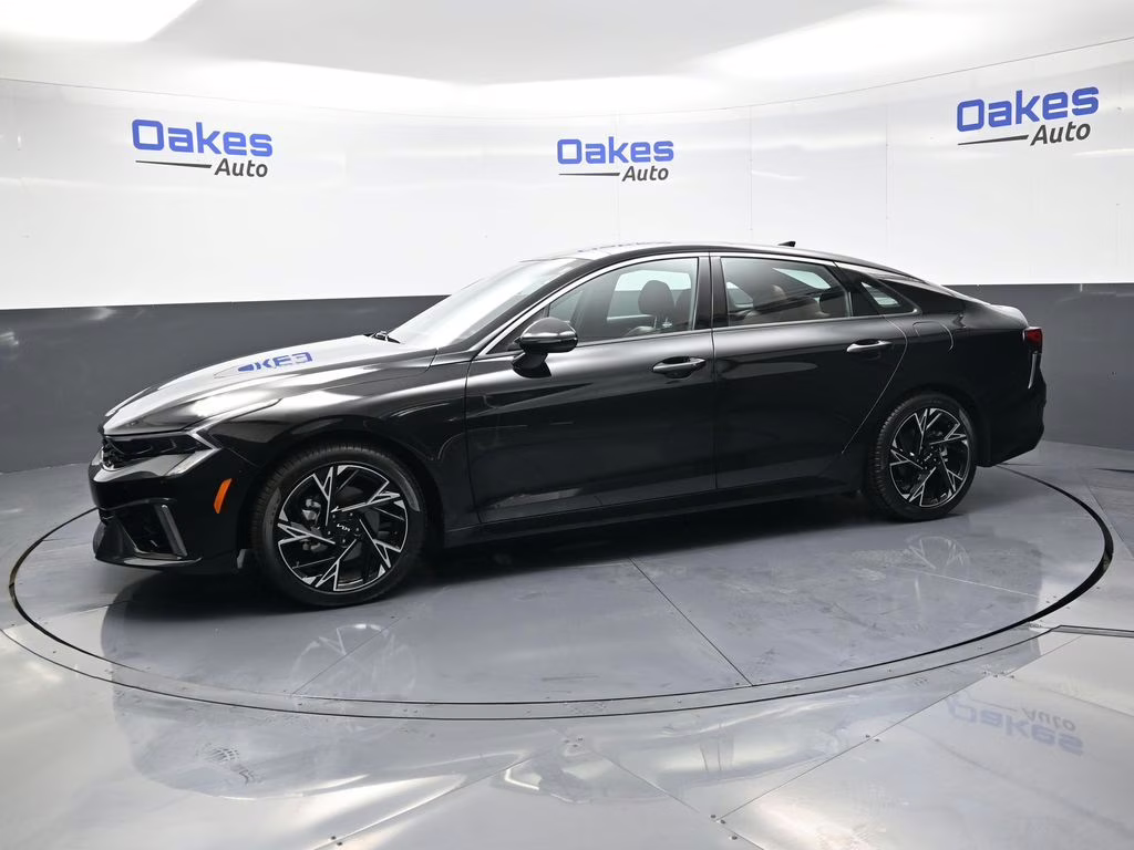 2025 Aurora Black Pearl Kia K5 GT-Line AWD Sedan