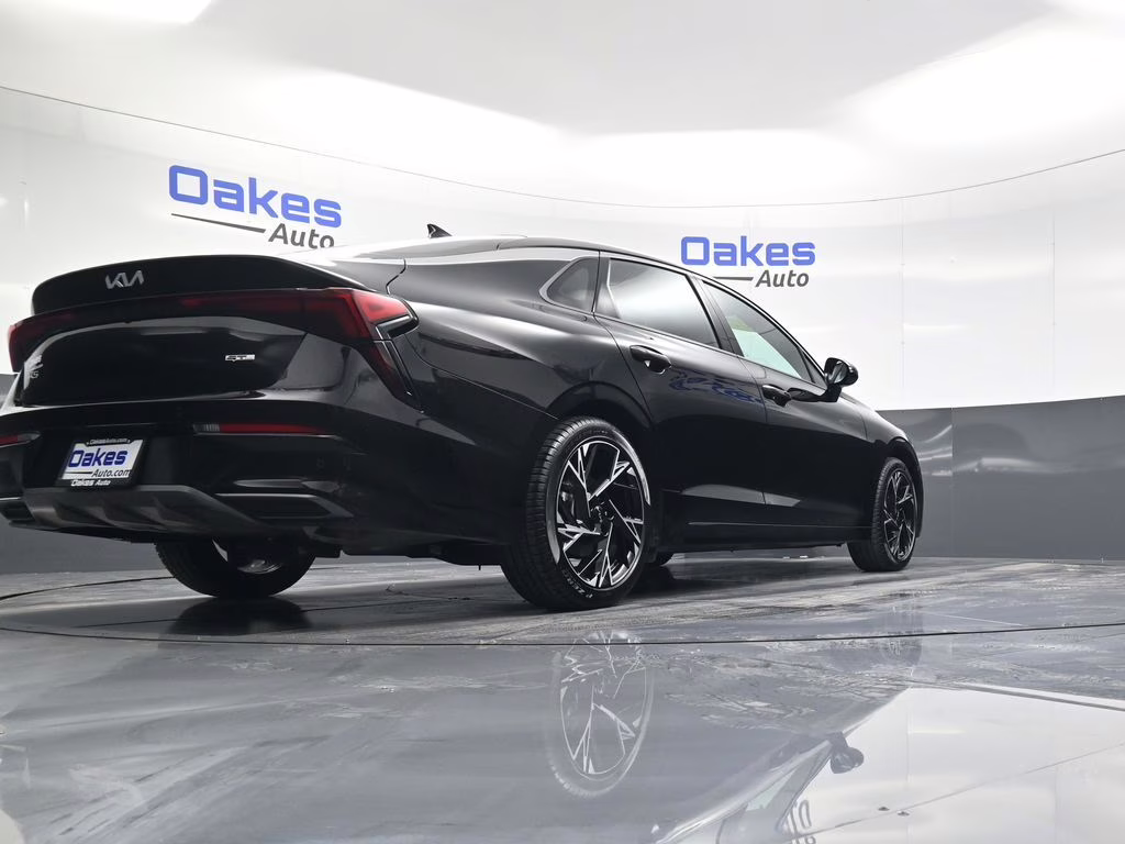 2025 Aurora Black Pearl Kia K5 GT-Line AWD Sedan