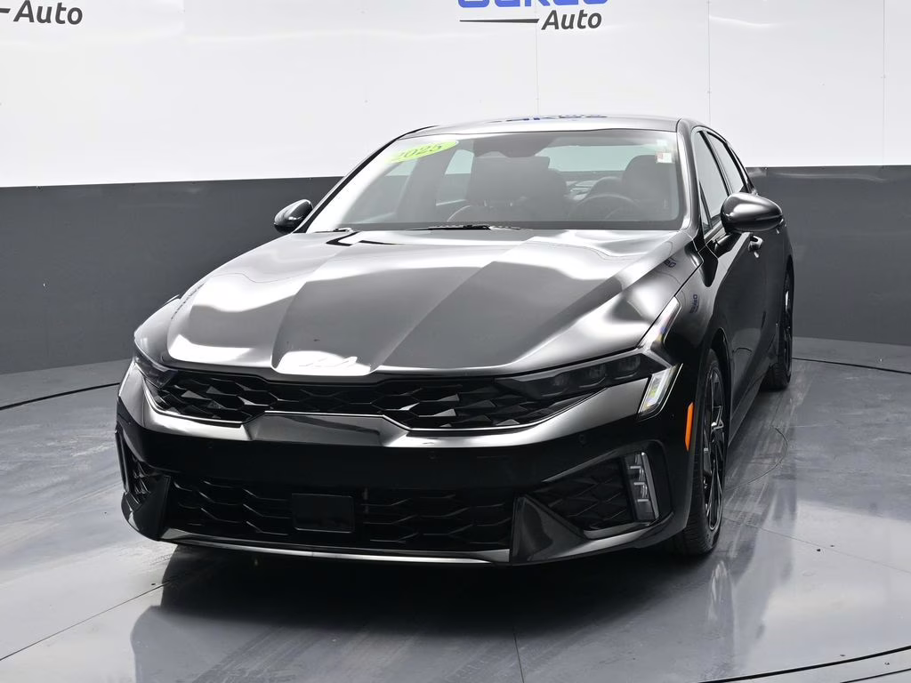 2025 Aurora Black Pearl Kia K5 GT-Line AWD Sedan