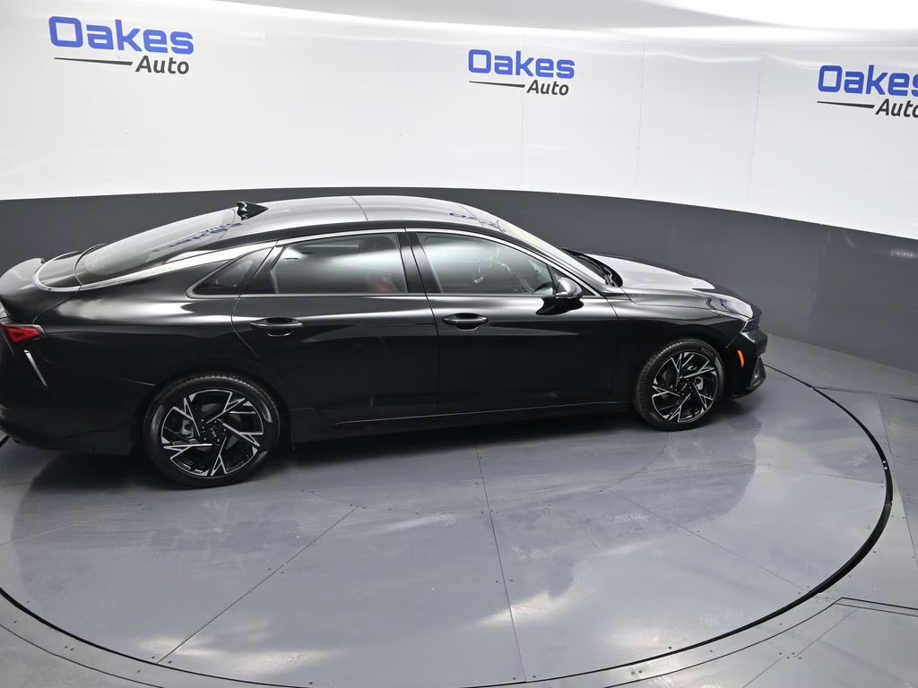 2025 Aurora Black Pearl Kia K5 GT-Line AWD Sedan