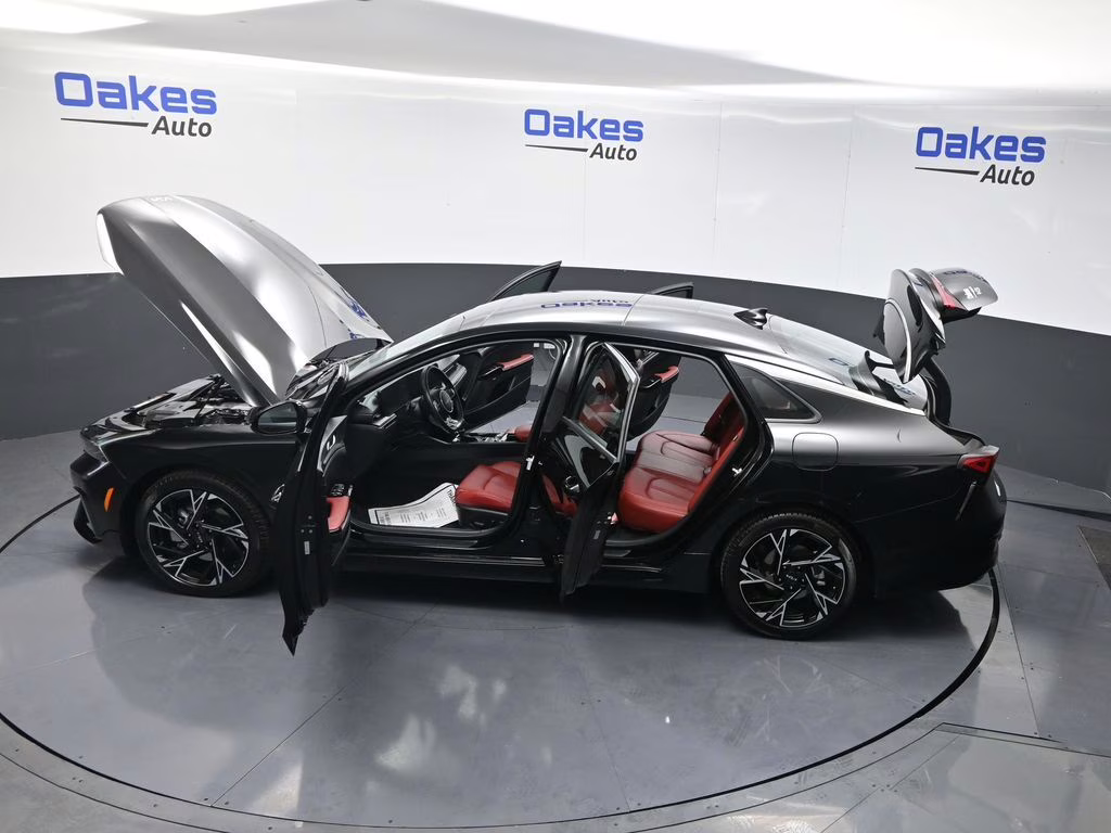 2025 Aurora Black Pearl Kia K5 GT-Line AWD Sedan