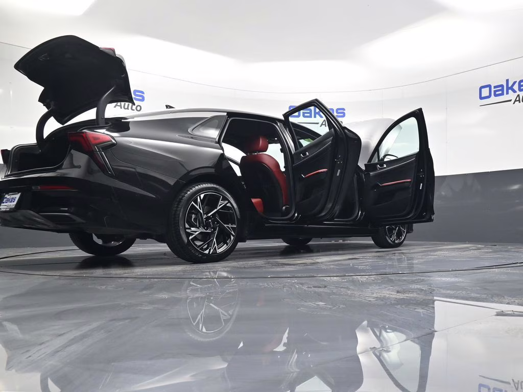 2025 Aurora Black Pearl Kia K5 GT-Line AWD Sedan