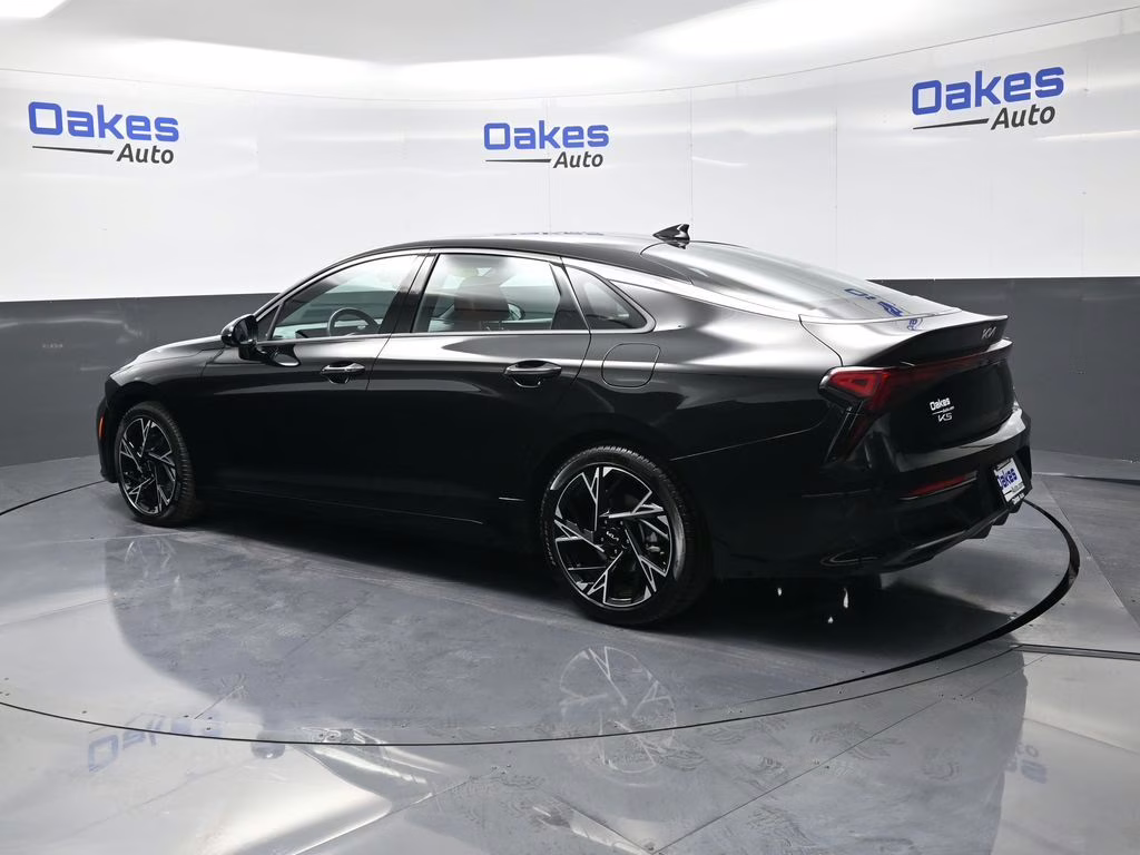 2025 Aurora Black Pearl Kia K5 GT-Line AWD Sedan