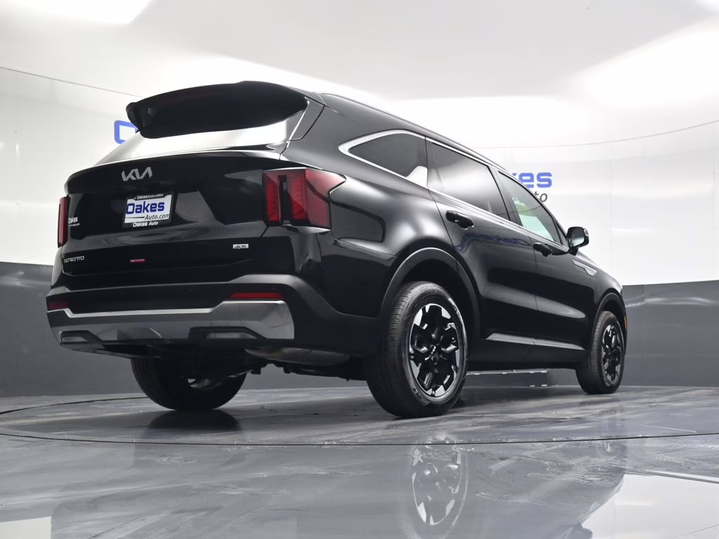 2025 Ebony Black Kia Sorento S AWD SUV