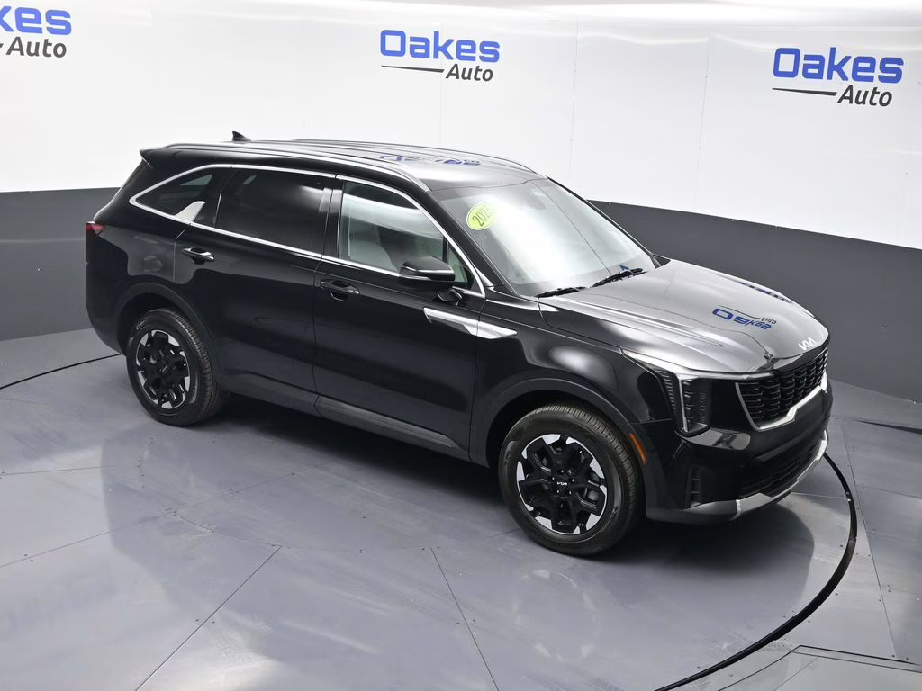 2025 Ebony Black Kia Sorento S AWD SUV
