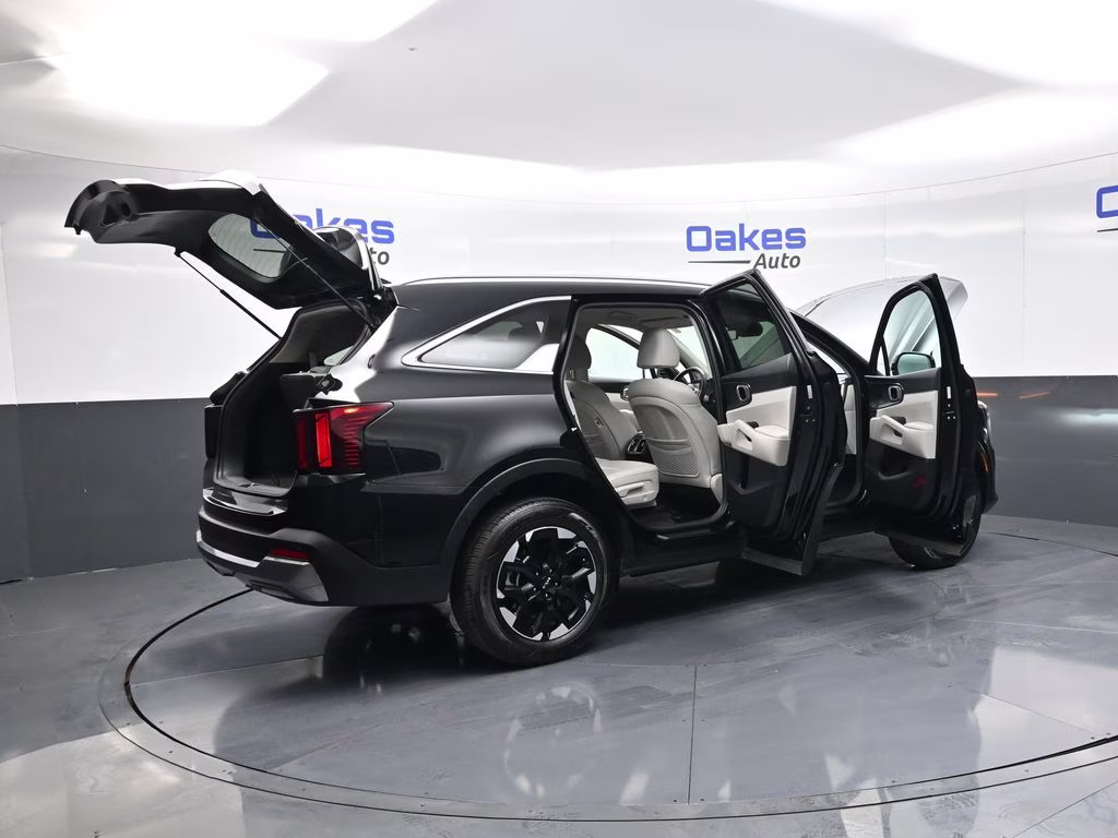 2025 Ebony Black Kia Sorento S AWD SUV