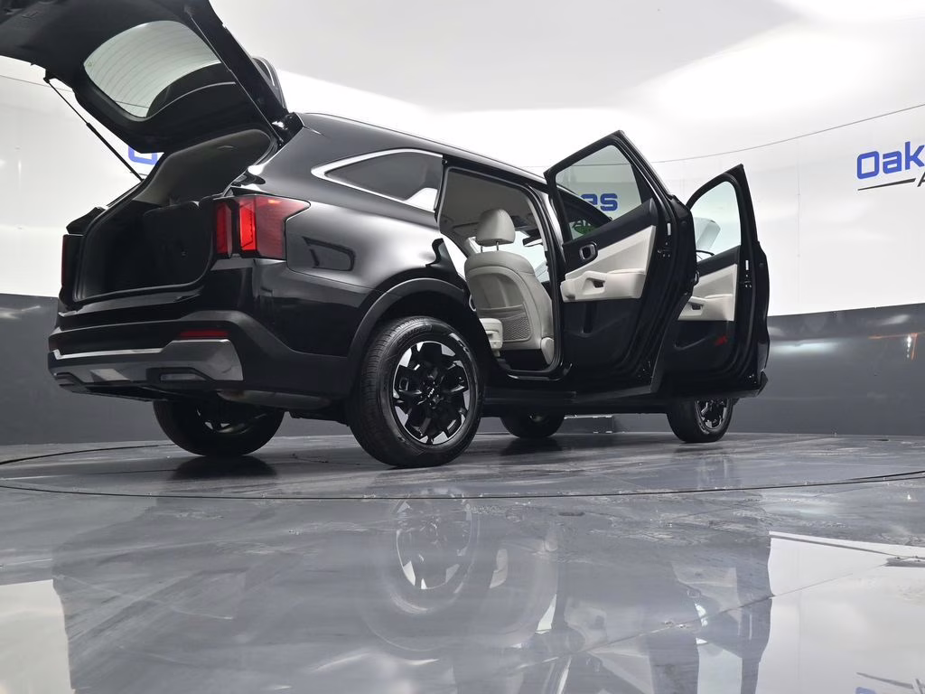 2025 Ebony Black Kia Sorento S AWD SUV