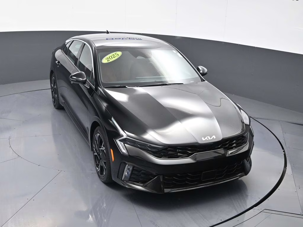 2025 Aurora Black Pearl Kia K5 GT-Line AWD Sedan