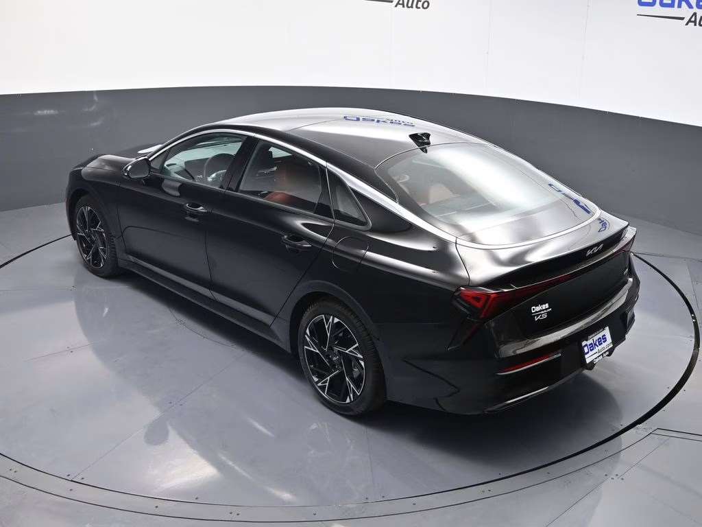 2025 Aurora Black Pearl Kia K5 GT-Line AWD Sedan