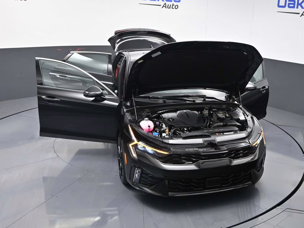 2025 Aurora Black Pearl Kia K5 GT-Line AWD Sedan