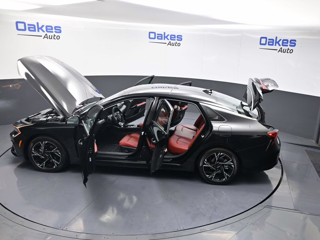 2025 Aurora Black Pearl Kia K5 GT-Line AWD Sedan