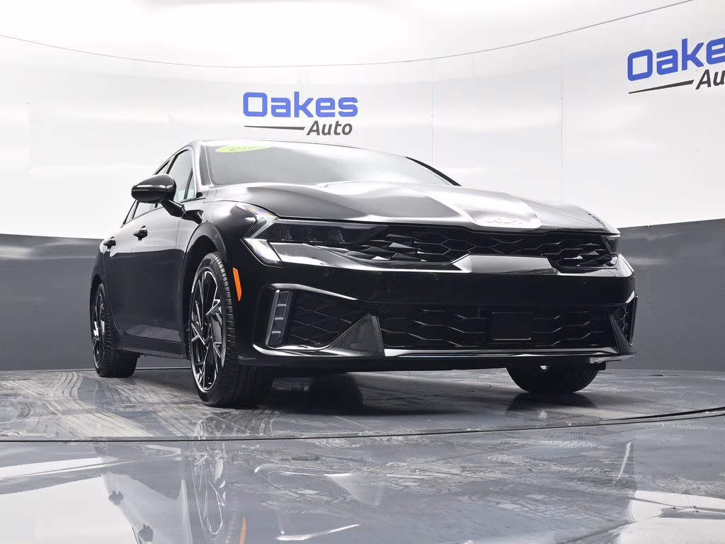 2025 Aurora Black Pearl Kia K5 GT-Line AWD Sedan