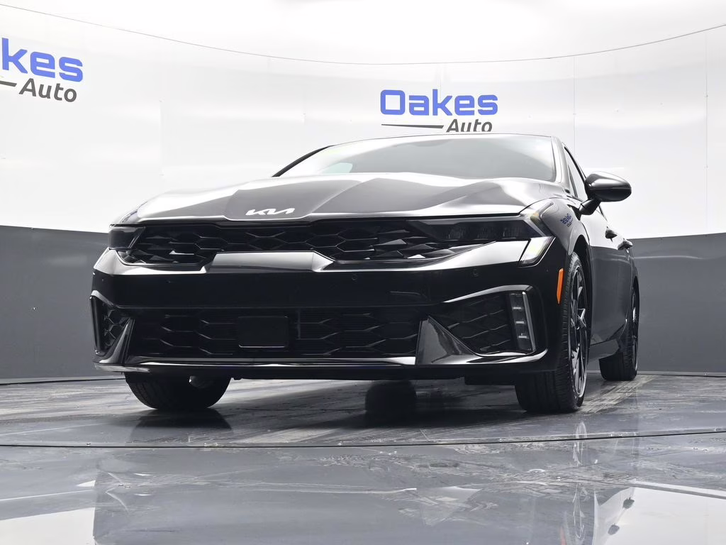 2025 Aurora Black Pearl Kia K5 GT-Line AWD Sedan