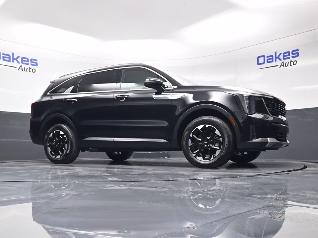 2025 Ebony Black Kia Sorento S AWD SUV