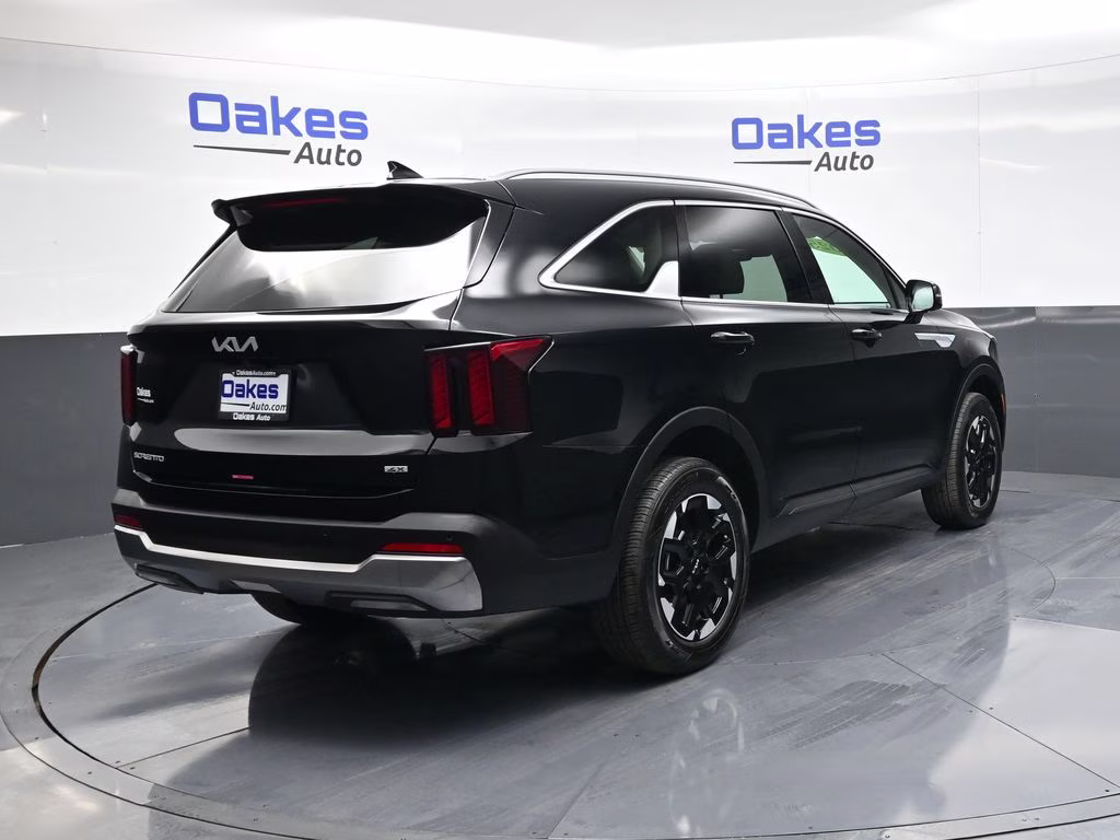2025 Ebony Black Kia Sorento S AWD SUV