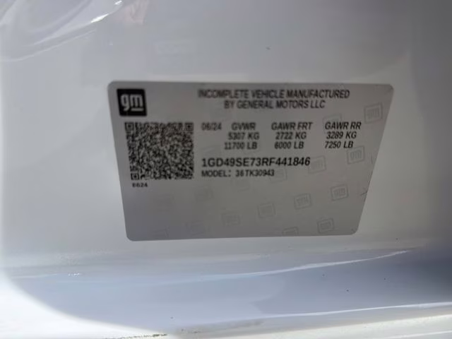 2024 Summit White GMC Sierra 3500HD Pro 4X4 Truck