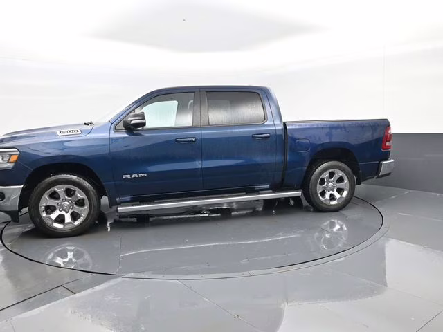 2022 Patriot Blue Pearlcoat Ram 1500 Big Horn/Lone Star 4X4 Truck