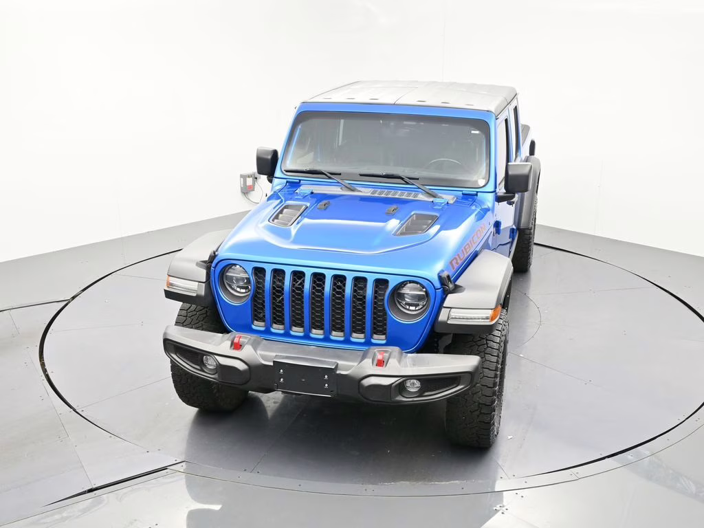 2022 Hydro Blue Pearlcoat Jeep Gladiator Rubicon 4X4 Truck