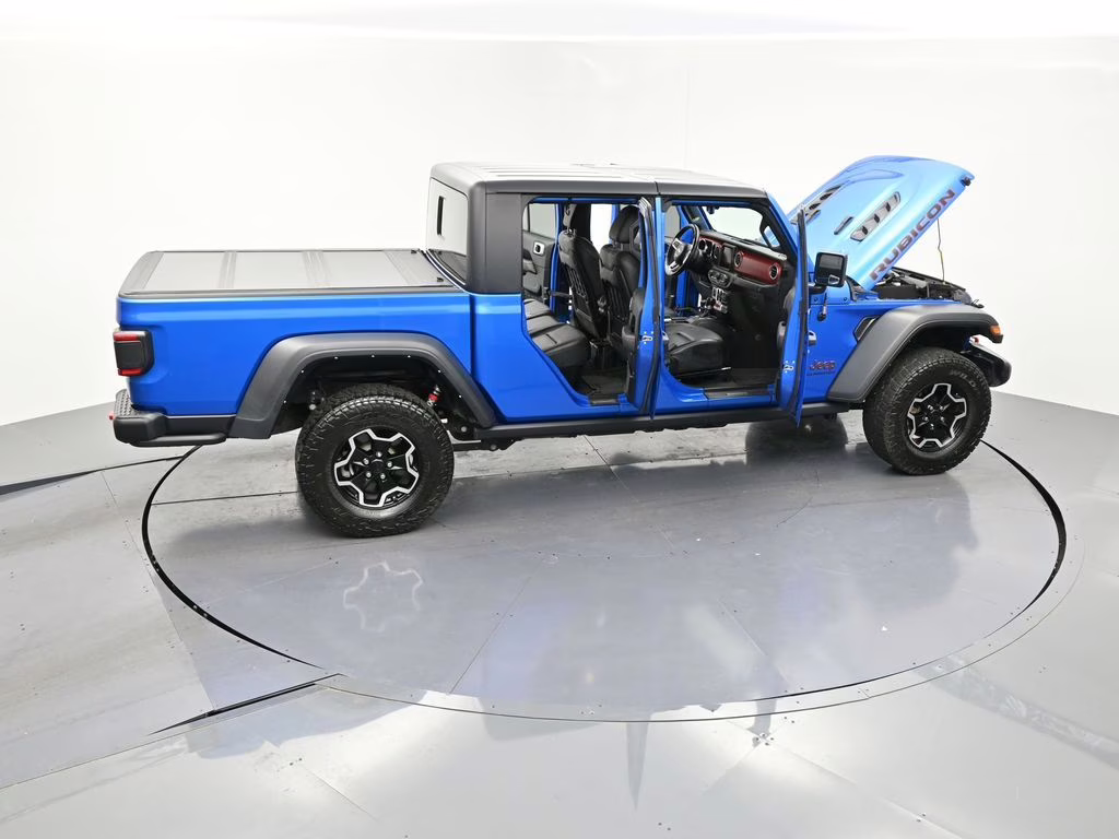 2022 Hydro Blue Pearlcoat Jeep Gladiator Rubicon 4X4 Truck