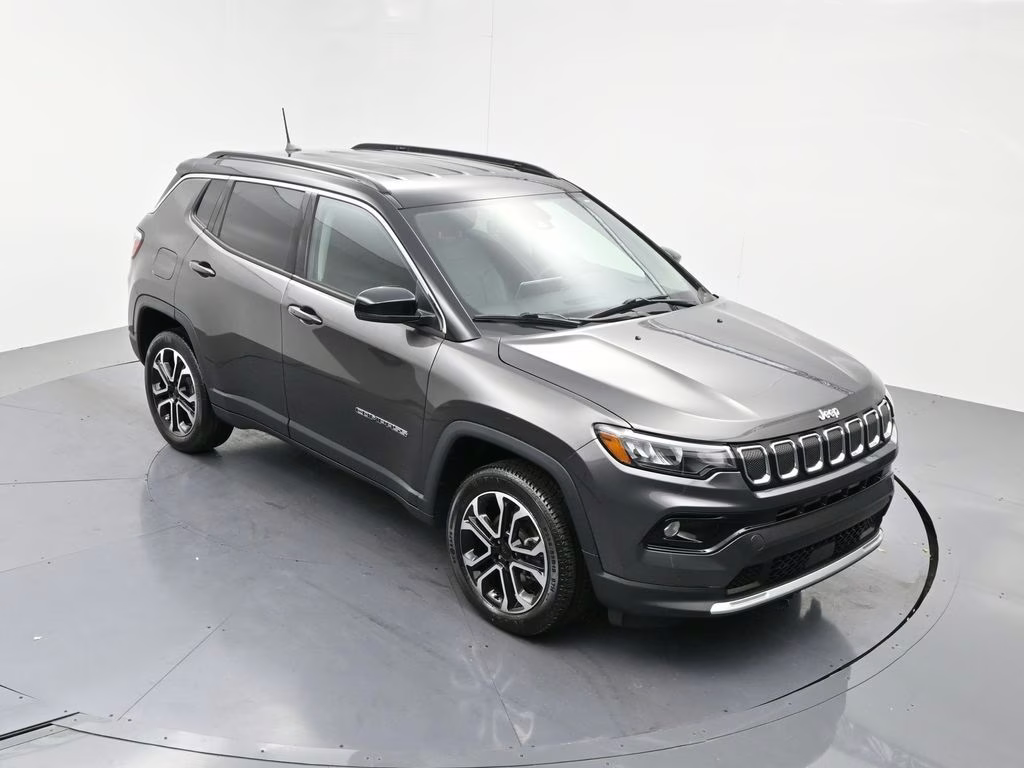 2022 Granite Crystal Metallic Clearcoat Jeep Compass Limited 4X4 SUV